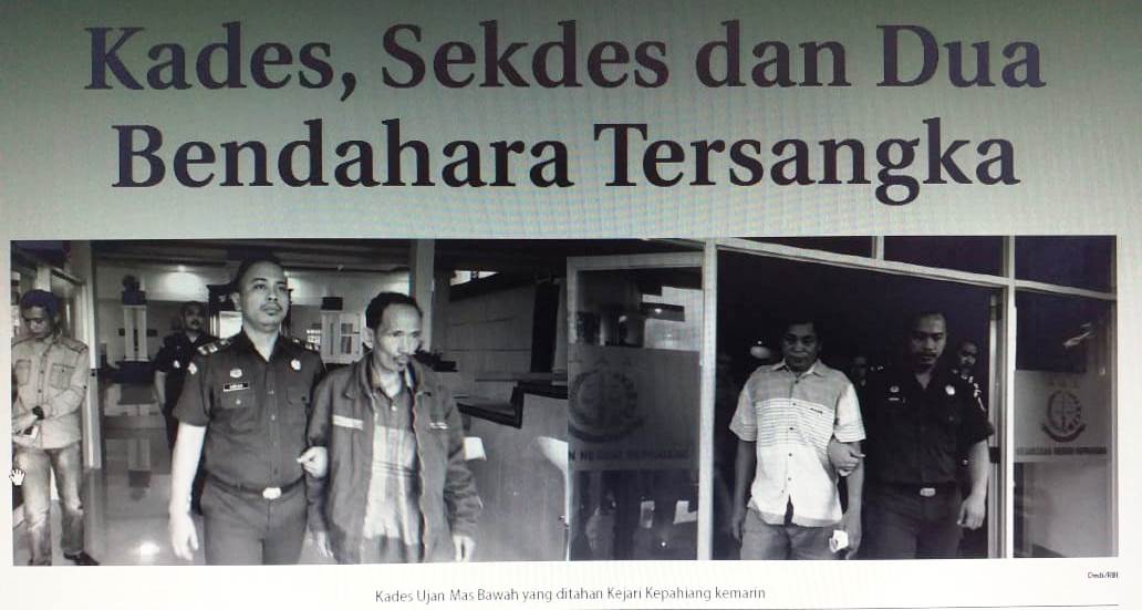 Kades, Sekdes, dan Dua Bendahara Desa Ditetapkan TSK