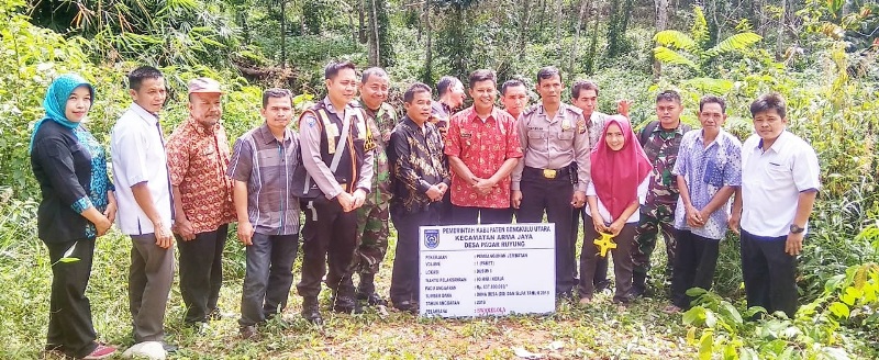 Geliat Pembangunan Sadei Pagar Ruyung Dimulai