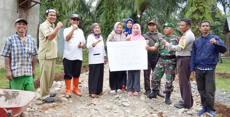 Titik Nol, Talang Jambu  Mulai Geliatkan Bangun Sadei