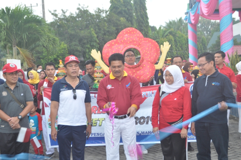 Car Free Day World Foot Safety Day BPOM Bengkulu Sukses