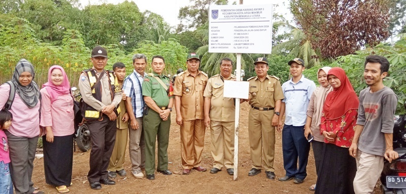 Karang Anyar II Mulai Geber Geliat Bangun Desa