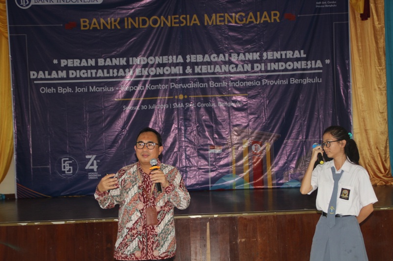 BI Bengkulu Kupas Tuntas Digital Ekonomi Bersama Pengguna Fintech Milenial