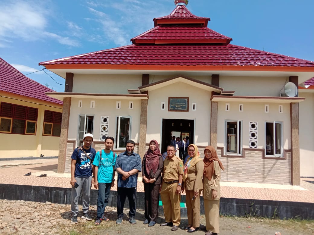 Donatur Asal Timur Tengah Sambangi Pembangunan Masjid SMKN 7 Bengkulu