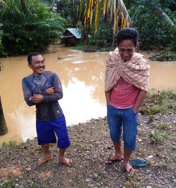 Banjir Rendam 5 Rumah dan Ratusan Hektar Perkebunan Warga