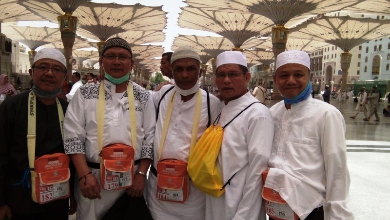 JCH Kloter 12, Bengkulu Tiba di Madinah