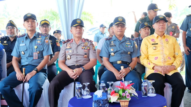 Gubernur Rohidin Resmikan Lapangan Tembak Lanal