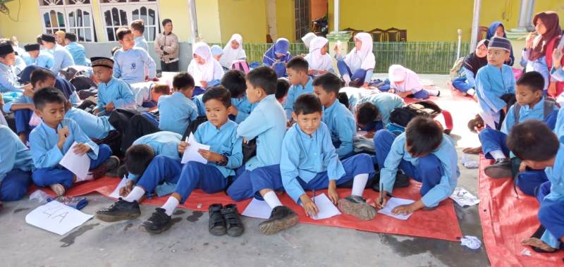 Bupati Rejang Lebong Fasilitasi Tempat Belajar Murid SDN 62