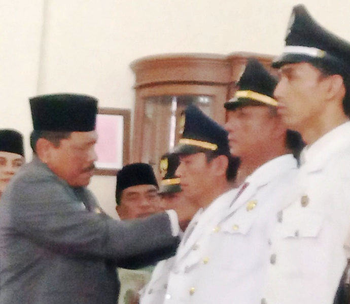 Bupati Mian Lantik 3 Camat dan Pejabat Eselon III dan IV