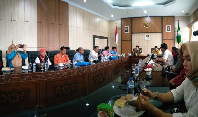 Hadapi Porwanas 2020, PWI Bengkulu Audiensi Dengan Gubernur