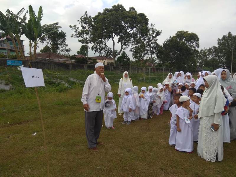 700 Anak PAUD Rejang Lebong Ikuti Manasik Haji