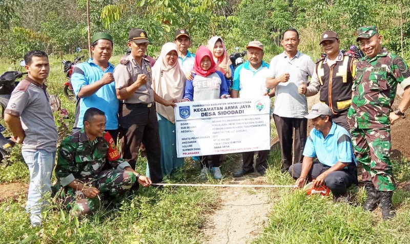 Sidodadi Mulai Laksanakan Realisasi Pembangunan Tahap II