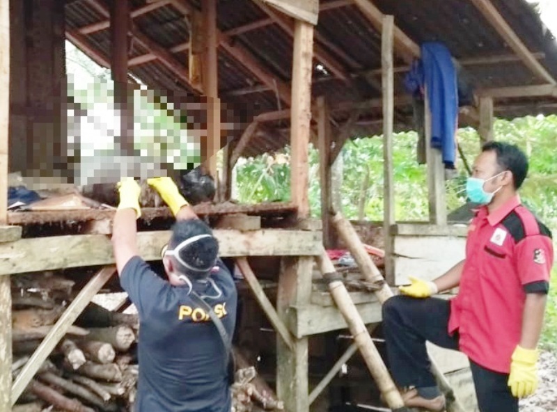 Dilaporkan Menghilang, Warga Padang Bendar Ditemukan Tewas di Pondok Kebun