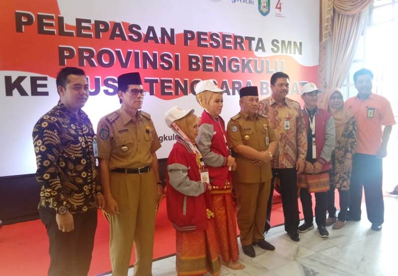 BTN Berangkatkan 23 Pelajar Bengkulu ke NTB