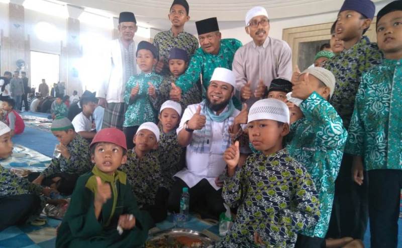 Santuni Serta Makan Bareng Walikota, Anak Yatim Merasa Bahagia