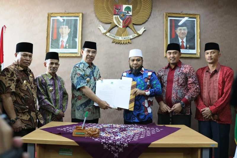 Kota Bengkulu dan Rejang Lebong MoU Wujudkan Pemerintahan yang Bahagia dan Religius