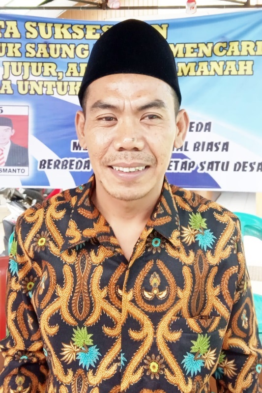 Raih 383 Suara, Kadi Ismanto Kades Terpilih Lubuk Saung