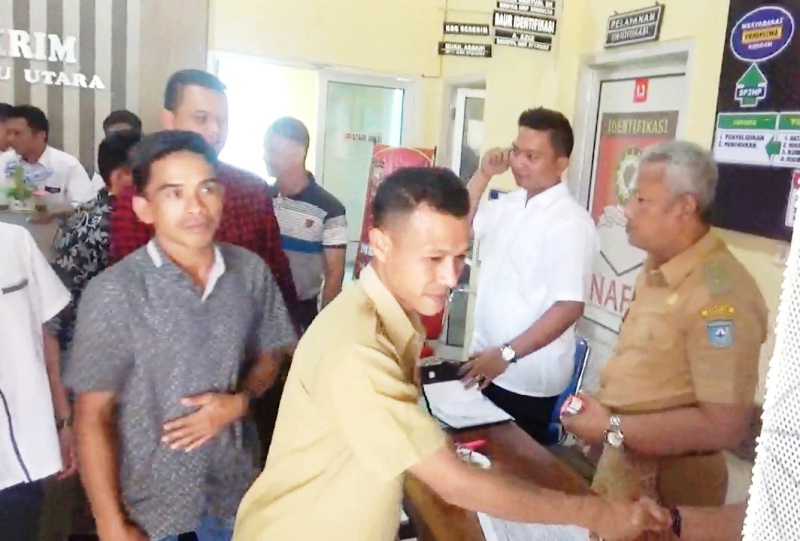 Polres BU Mediasi Warga Lubuk Gading dan PT.PPA Pasca Kebakaran