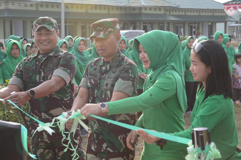 HUT TNI, Danrem 041 Gamas Kunker ke Mukomuko