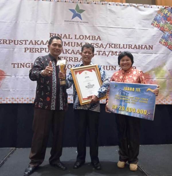 Desa BP II Juara 3 Nasional Perpustakaan Desa