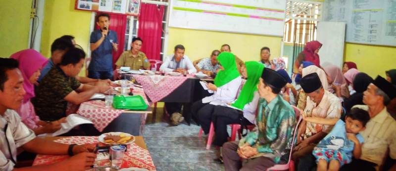 Dibuka Sekcam, Warga Sawang Lebar Antusias IkutiMusdes RKPDes