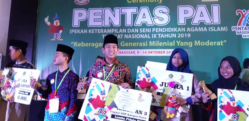 Muhadharah SMPIT Generasi Rabbani Ukir Prestasi di Kancah Nasional