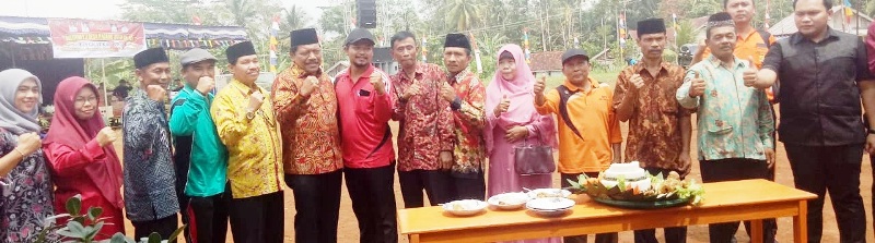 Gubernur dan Bupati Hadiri HUT Ke-41 Desa Padang Jaya