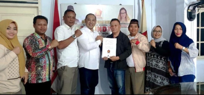 Dadang PDIP Daftar Cagub Gerindra, Imron dan Alpian Incar Dua Kursi Perindo