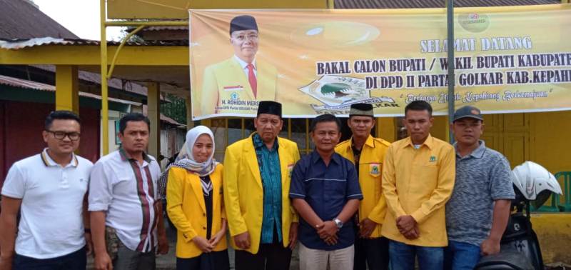 Optimis Diusung NasDem, Edi-Ice Ambil Formulir Pendaftarn di Golkar