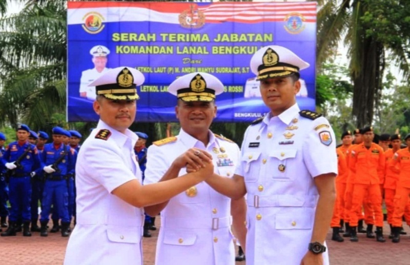 Yustus Resmi Pimpin  Lanal Bengkulu