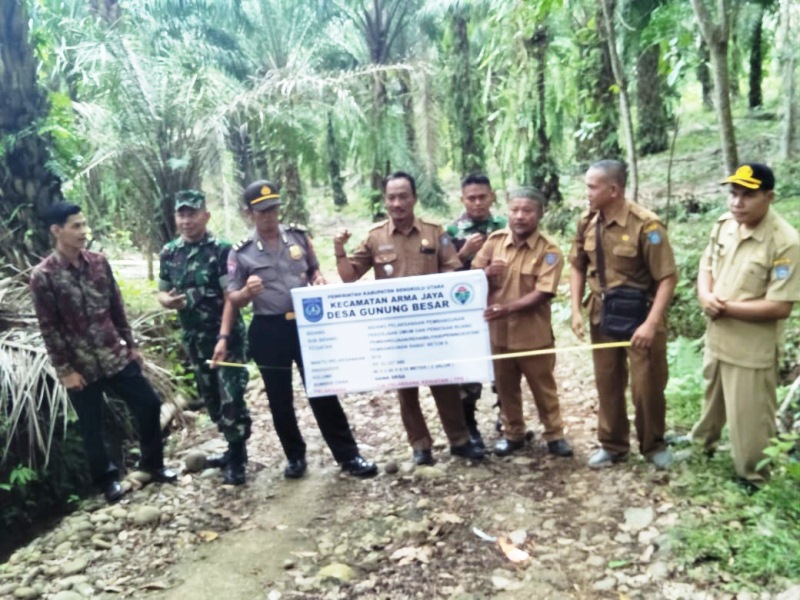 Ini Realisasi Pembangunan Sadei Gunung Besar