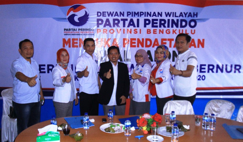 Tiga Bacabup Seluma Paparkan Visi Misi di DPW Perindo Bengkulu