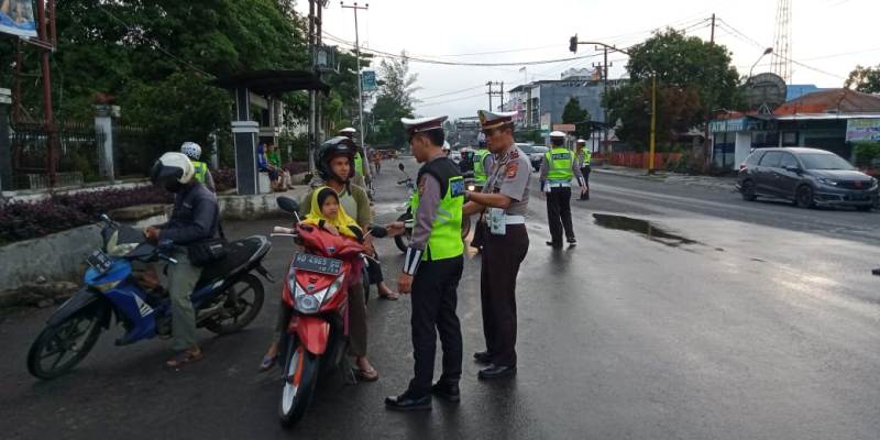 50 Pengendara Ditilang di Kepahiang