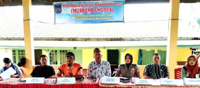 Ini Usulan Warga Dalam Musrenbangdes Marga Sakti 2021