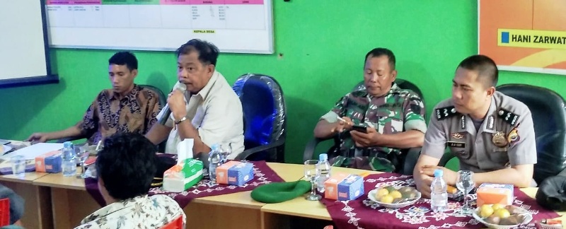 Camat Rohis Buka Musrenbangdes Talang Baru Ginting