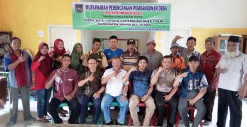 Batu Layang Rancang Pembanguna Desa Melalui Musrenbangdes