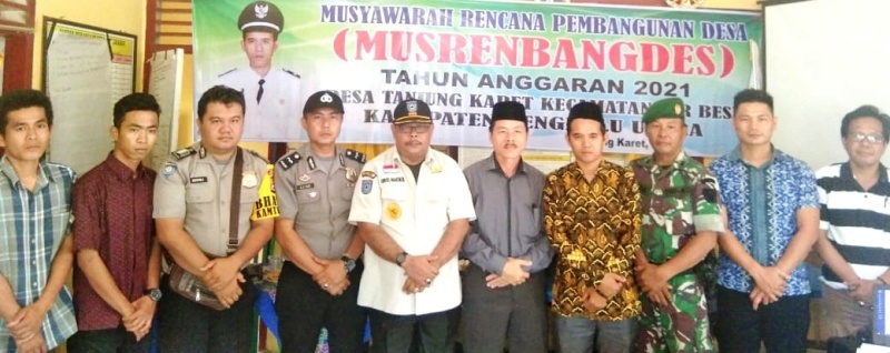 Dihadiri Anggota Dewan, Musrenbangdes Tanjung Karet Sukses