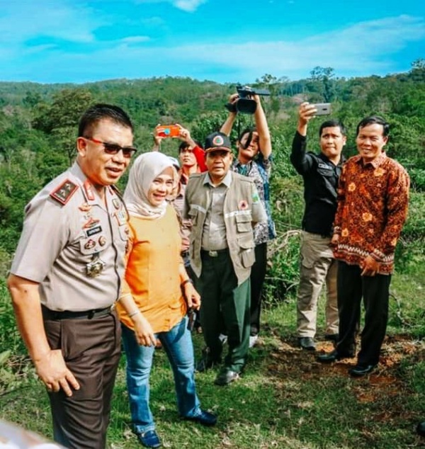 Kapolda dan Bupati Cek Lokasi Lahan Polsek SL