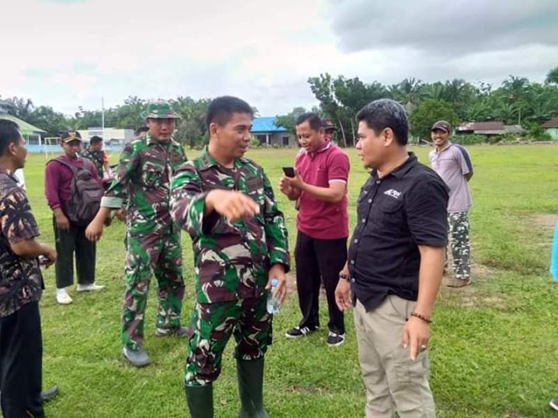 Dandim Mukomuko Survei Lokasi TMMD