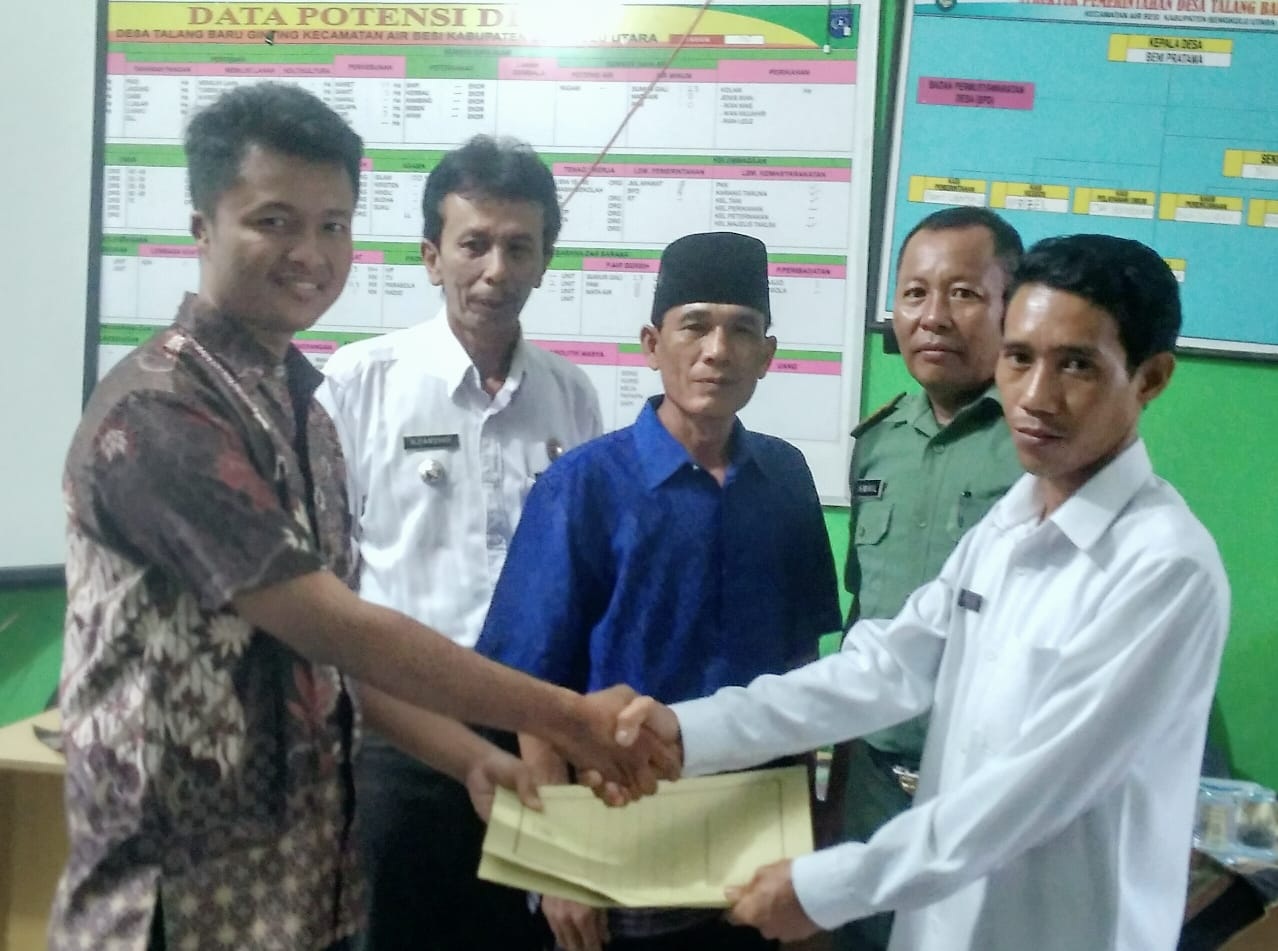 Camat Ajiansyah Buka MDST Talang Baru Ginting