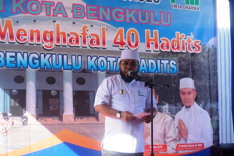 Buka Lomba Hadist, Walikota Ingin OPD lain Contoh PDAM Kota