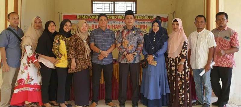 DPRD Provinsi Bengkulu Akan Tindaklanjuti Aspirasi Warga Selagan Raya