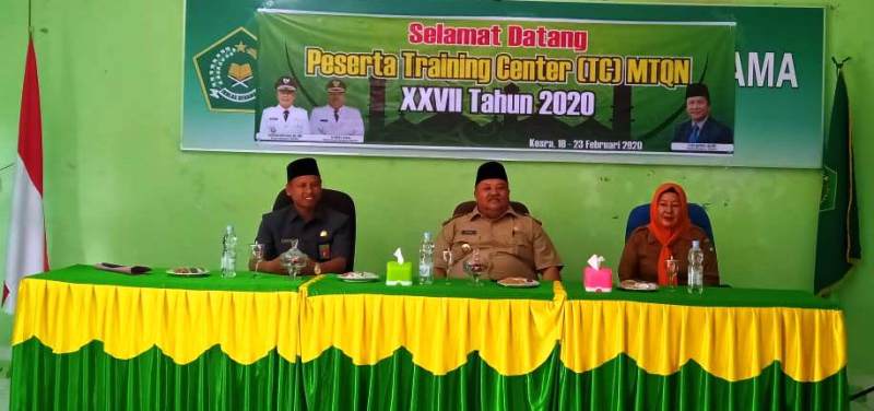 Peserta MTQ Asal Bengkulu Selatan Ikuti Trening Center