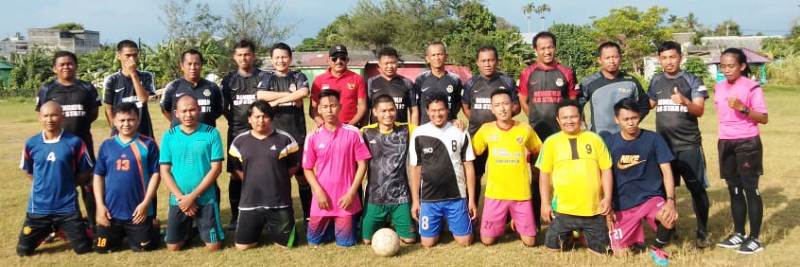 Jelang Porwanas, Tim Sepak Bola PWI Jajal Mantan Pemain PS Bengkulu