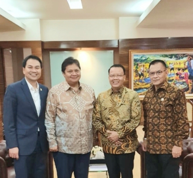 Restui H.Rohidin Mersyah, Ini Harapan Ketum Golkar Airlangga Hartarto