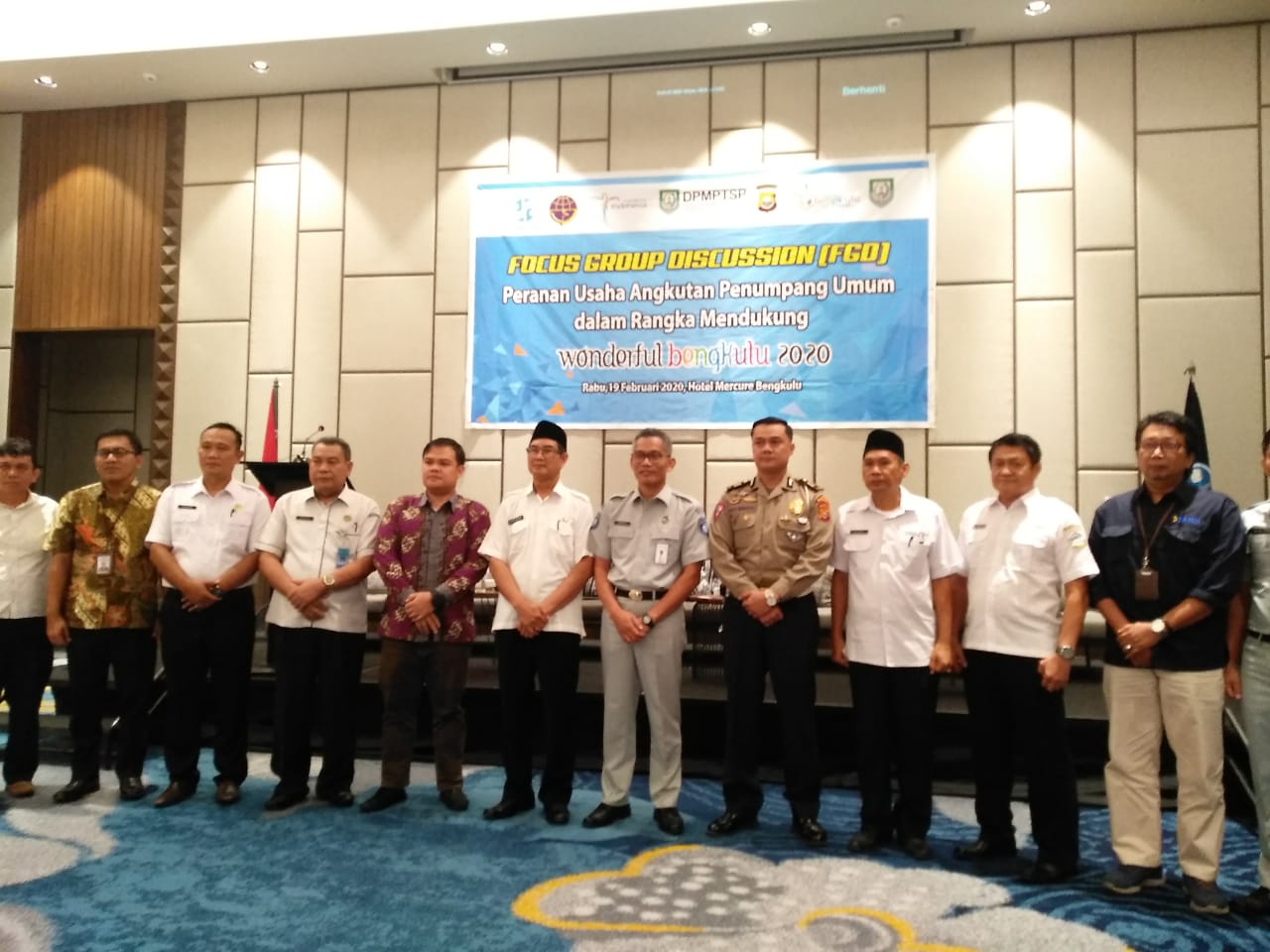 Persiapan Wonderful 2020, Transportasi Urus Perizinan