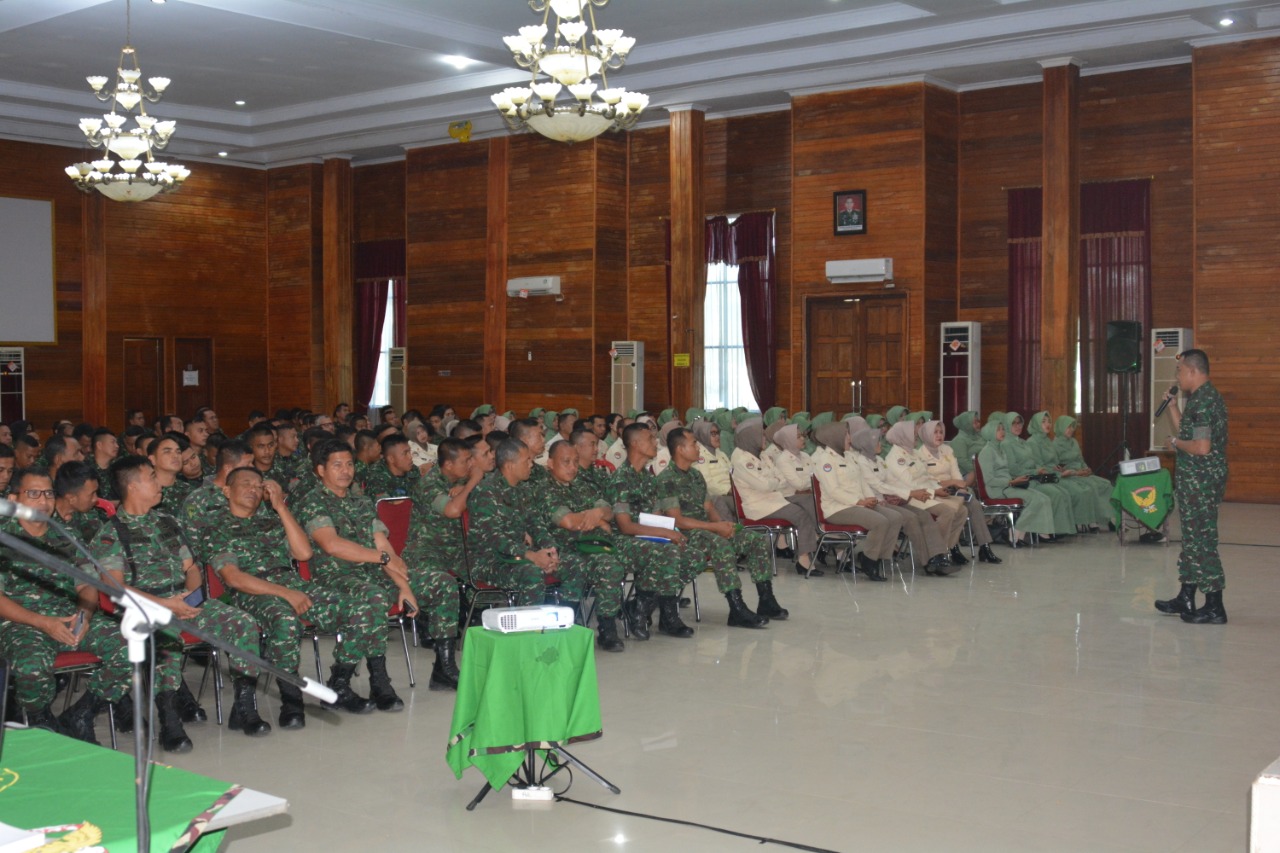 Tim Kumdam II/SWJ Sosialisasi Soal KDRT, ITE dan PTDH