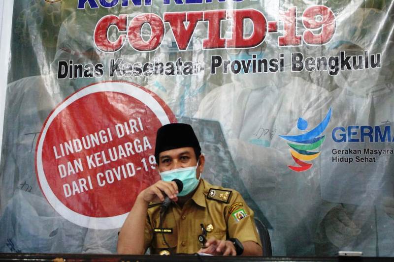 Lagi, 2 Pasien Positif Covid-19,  Kota Bengkulu Zona Merah