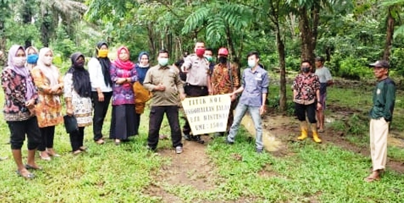 Tahap I, Bintunan Laksanakan Pengoralan Jalan Desa