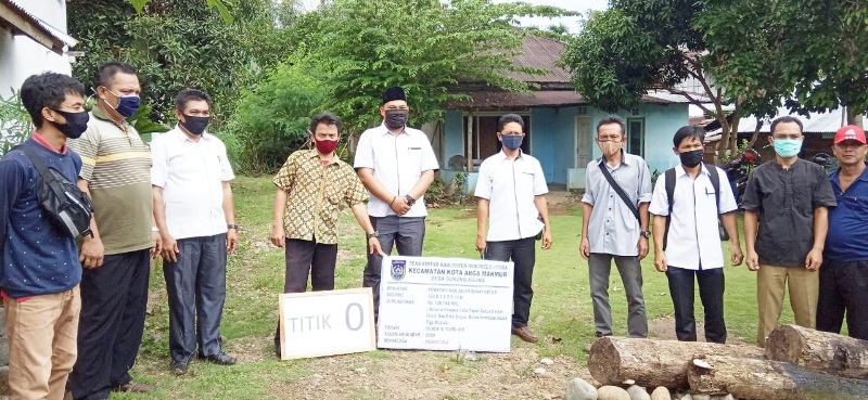 Gunung Agung Mulai Bangun Rabat Beton