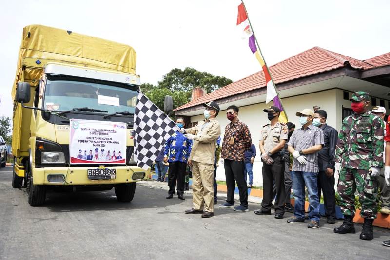 Sembako Lima Kecamatan Segera Dibagikan